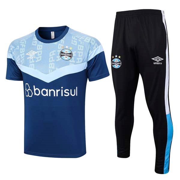 Trikot Gremio Komplett Set 2023-2024 Grau Blau Schwarz